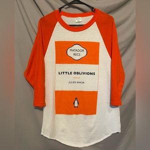 Julien Baker Little Oblivians book cover shirt